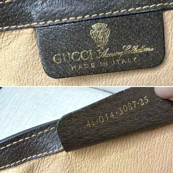 Authentic Gucci clutch converted into a crossbody bag brown monogram canvas - Picture 14 of 16